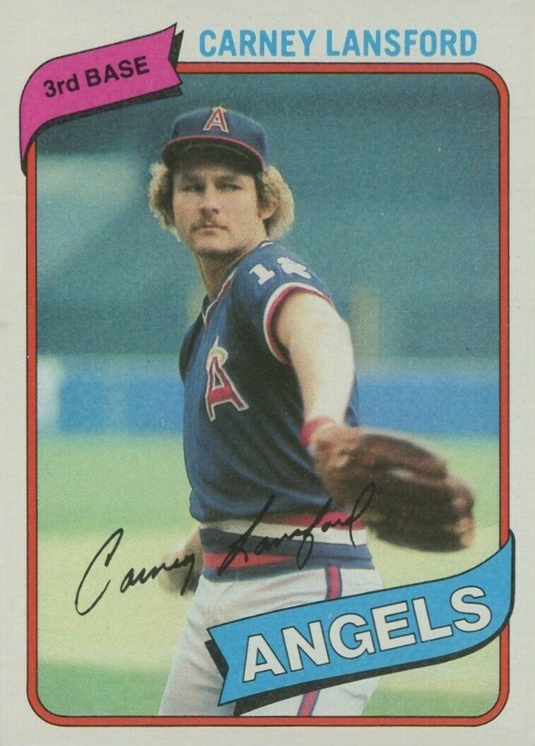 1980 Topps Carney Lansford #337 Baseball Card
