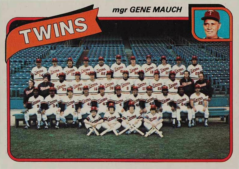 1980 Topps Twins Team #328 Baseball Card