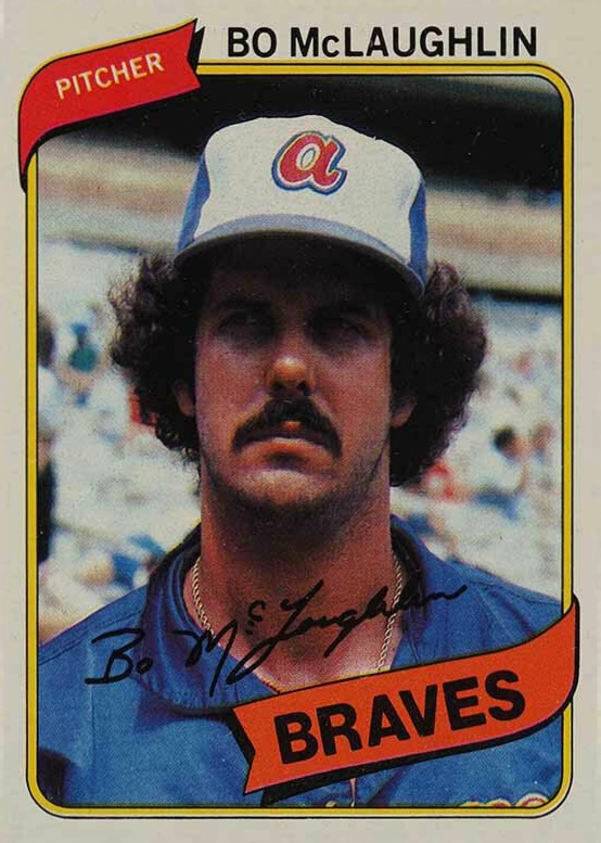 1980 Topps Bo McLaughlin #326 Baseball Card