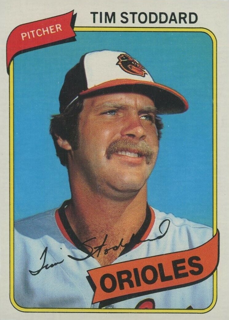 1980 Topps Tim Stoddard #314 Baseball Card