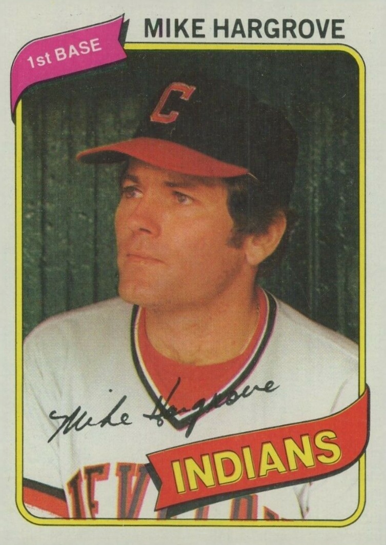 1980 Topps Mike Hargrove #308 Baseball Card