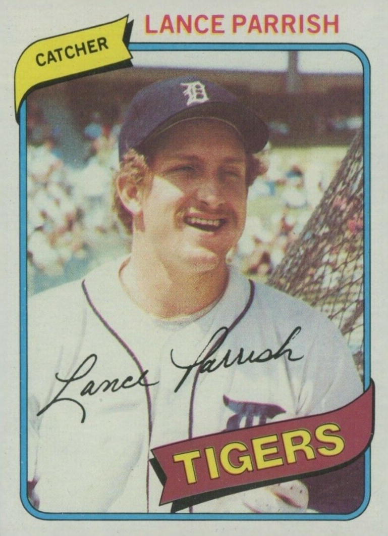 1980 Topps Lance Parrish #196 Baseball Card
