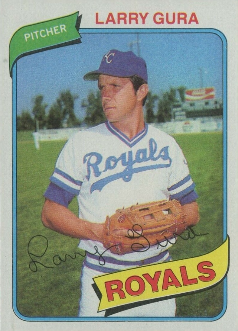 1980 Topps Larry Gura #295 Baseball Card