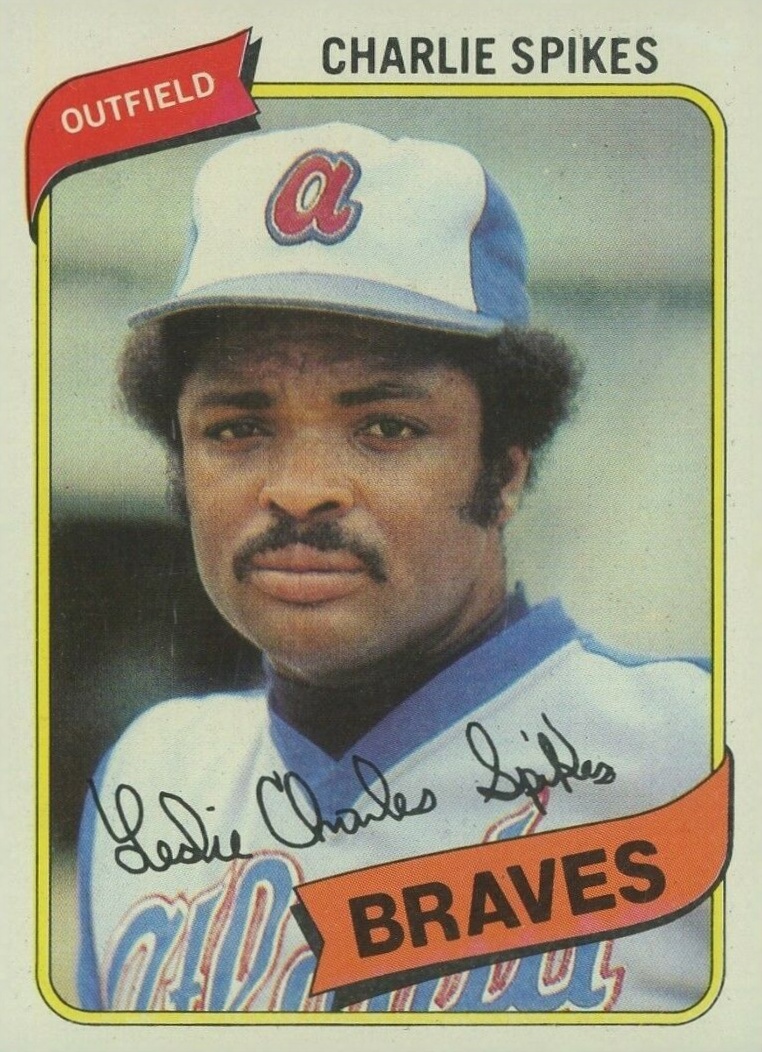 1980 Topps Charlie Spikes #294 Baseball Card
