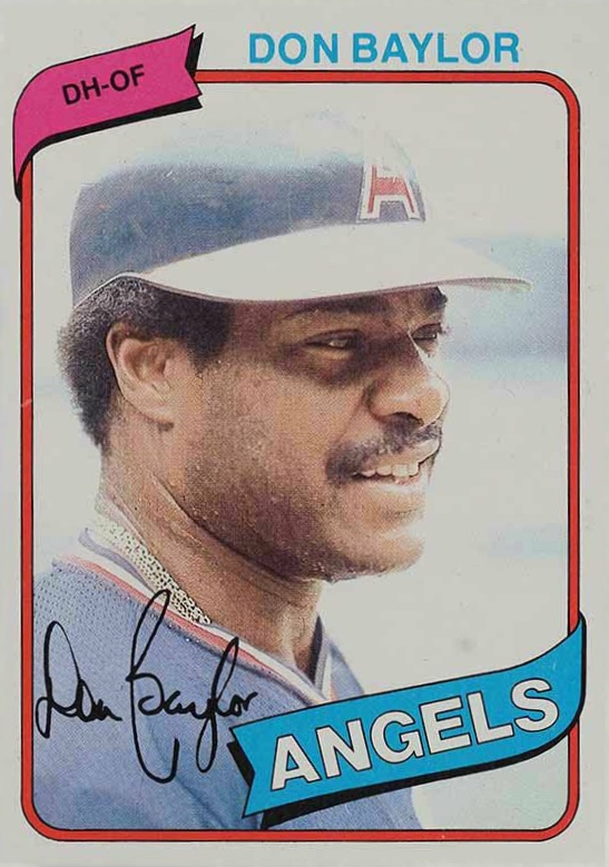 1980 Topps Don Baylor #285 Baseball Card
