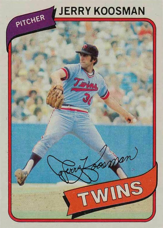 1980 Topps Jerry Koosman #275 Baseball Card