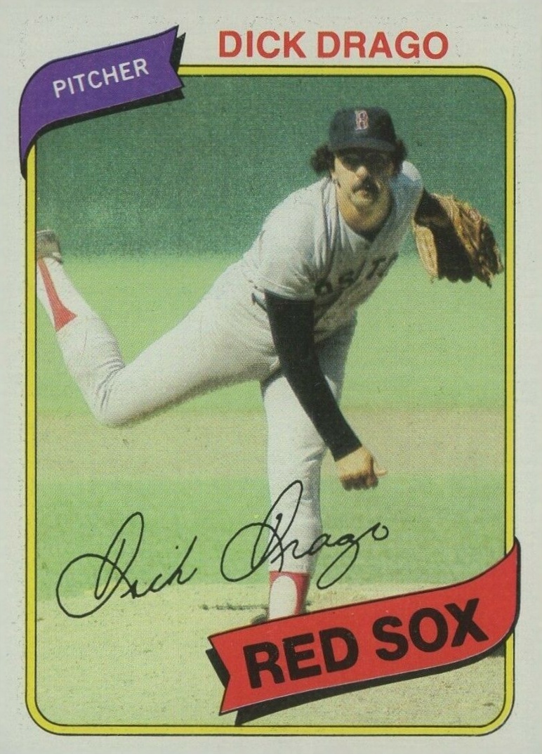 1980 Topps Dick Drago #271 Baseball Card