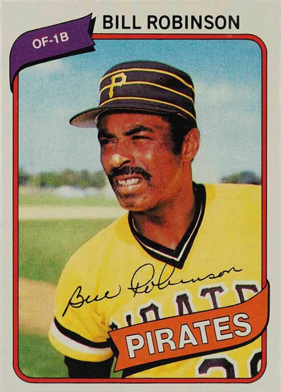 1980 Topps Bill Robinson #264 Baseball Card