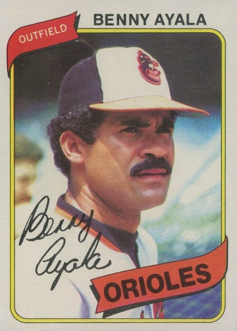 1980 Topps Benny Ayala #262 Baseball Card