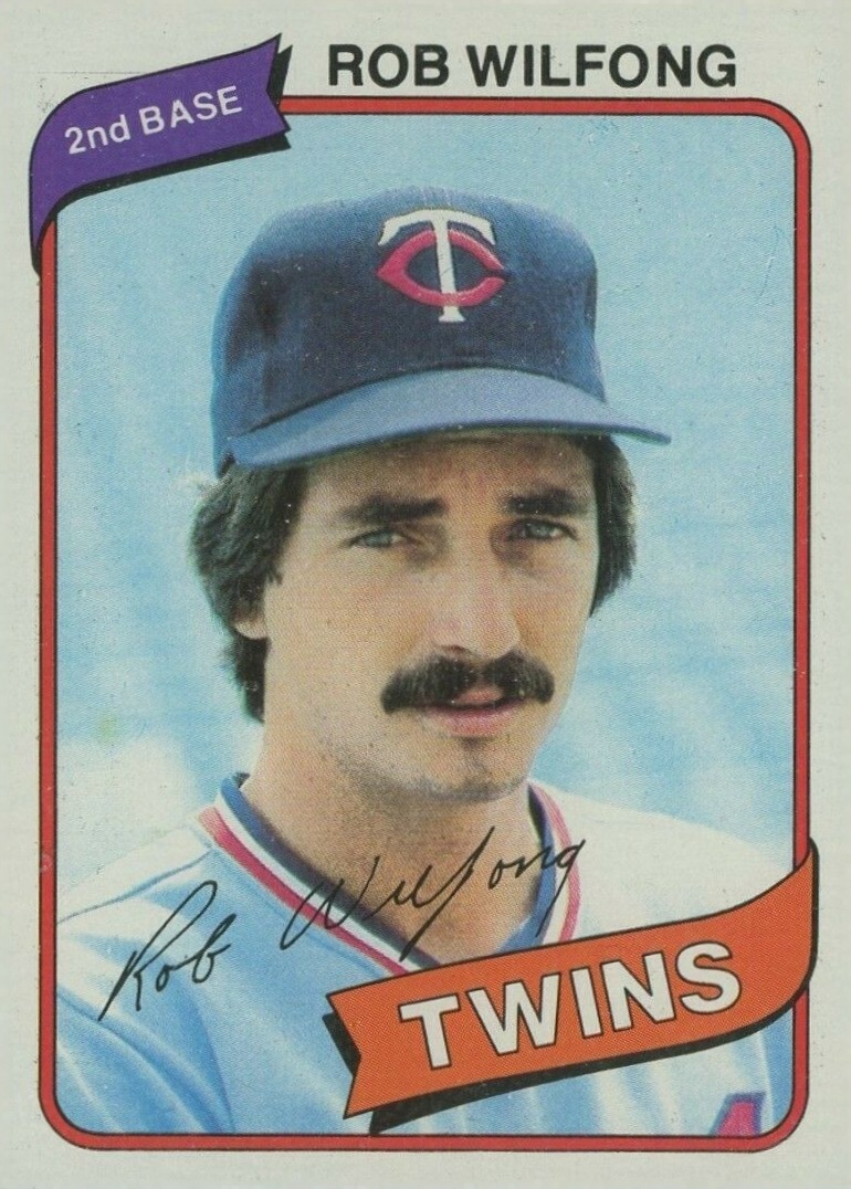 1980 Topps Rob Wilfong #238 Baseball Card