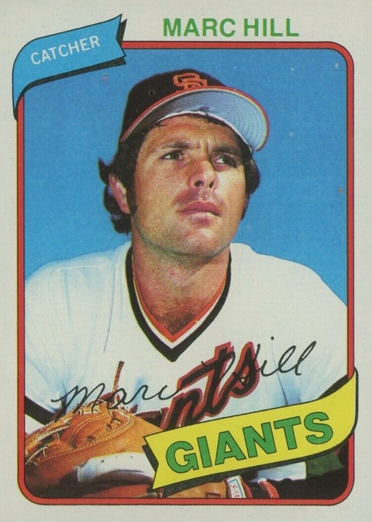 1980 Topps Marc Hill #236 Baseball Card