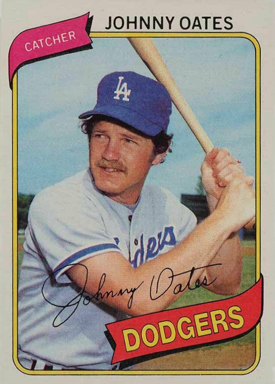 1980 Topps Johnny Oates #228 Baseball Card