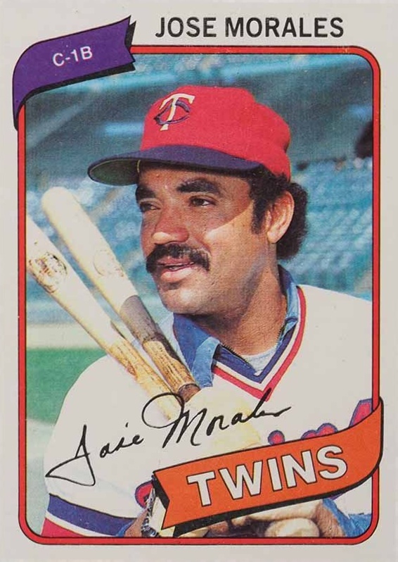 1980 Topps Jose Morales #218 Baseball Card