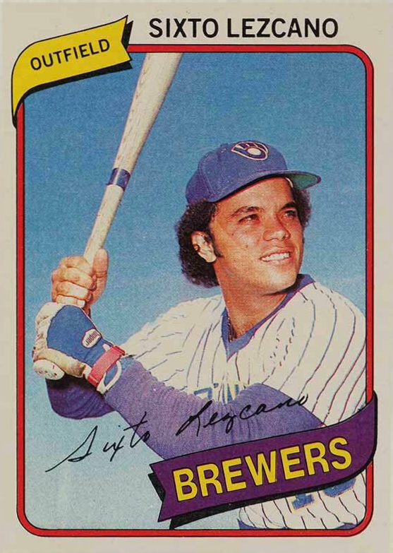 1980 Topps Sixto Lezcano #215 Baseball Card
