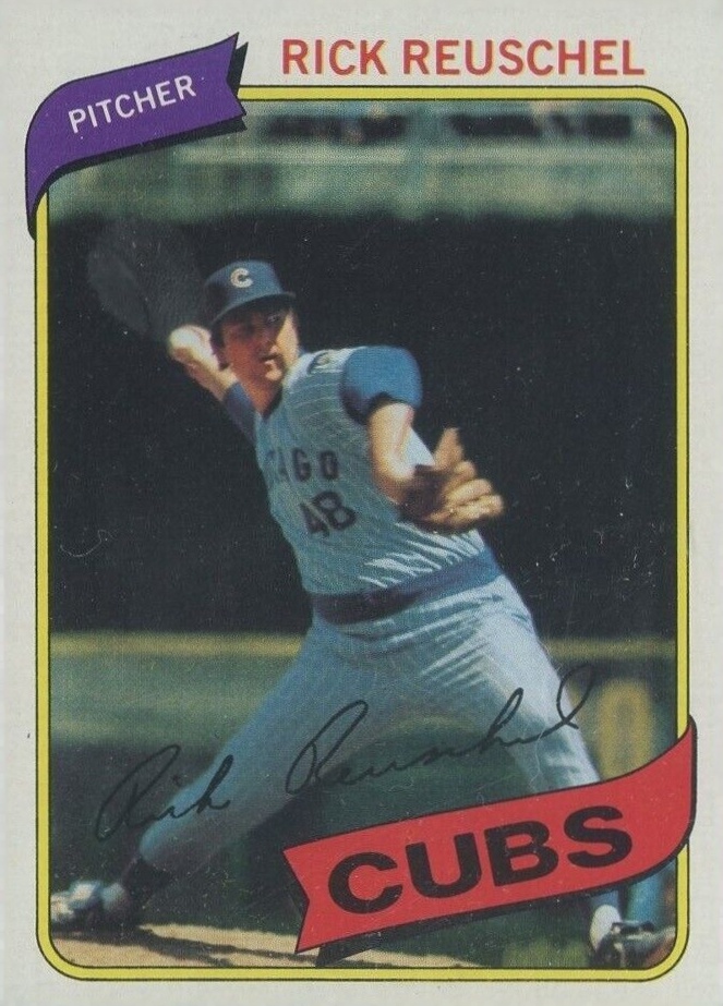 1980 Topps Rick Reuschel #175 Baseball Card