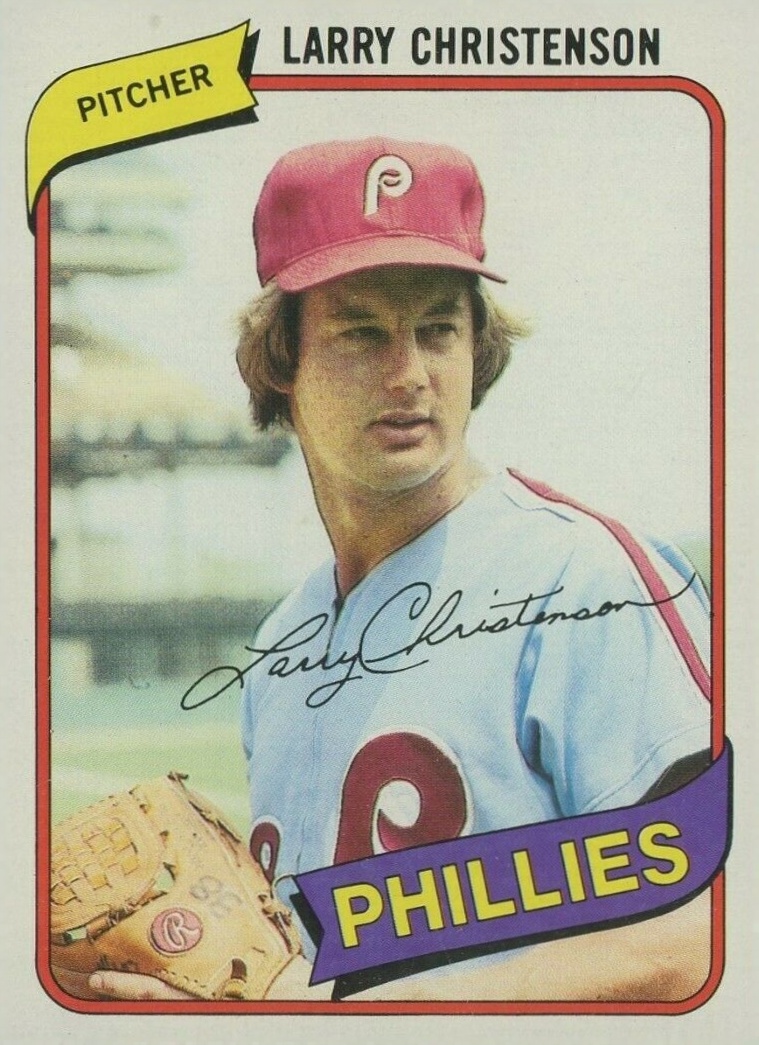 1980 Topps Larry Christenson #161 Baseball Card