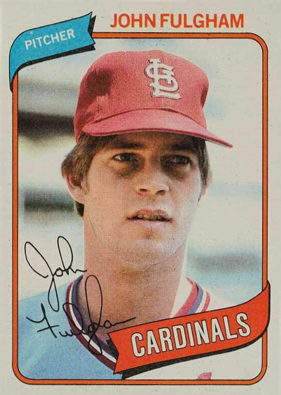 1980 Topps John Fulgham #152 Baseball Card