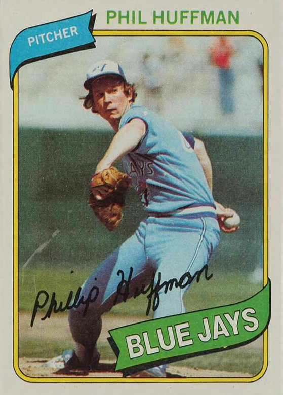1980 Topps Phil Huffman #142 Baseball Card