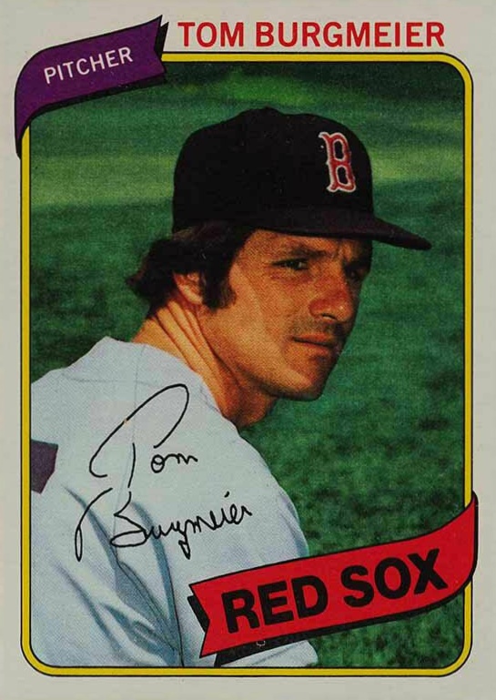 1980 Topps Tom Burgmeier #128 Baseball Card