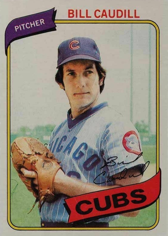 1980 Topps Bill Caudill #103 Baseball Card