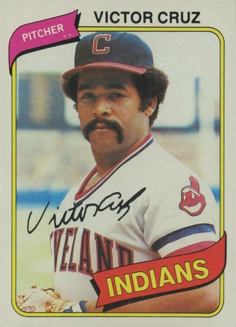1980 Topps Victor Cruz #99 Baseball Card