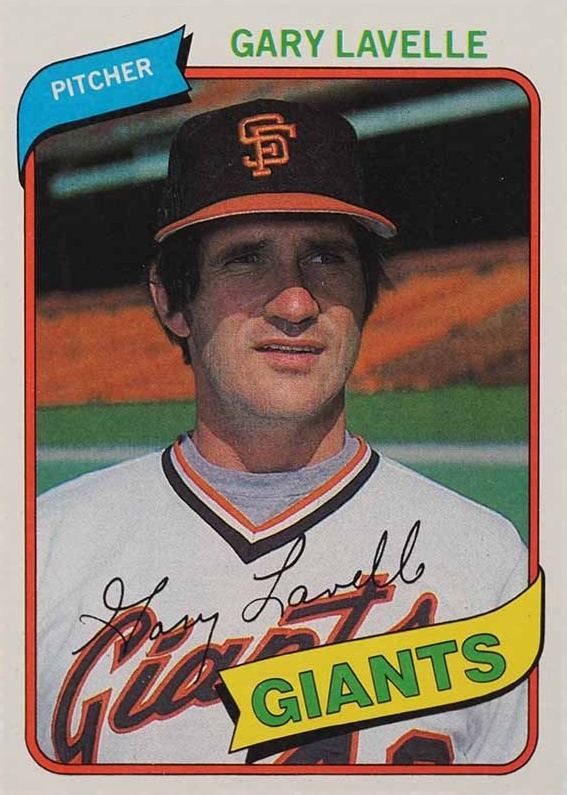 1980 Topps Gary Lavelle #84 Baseball Card