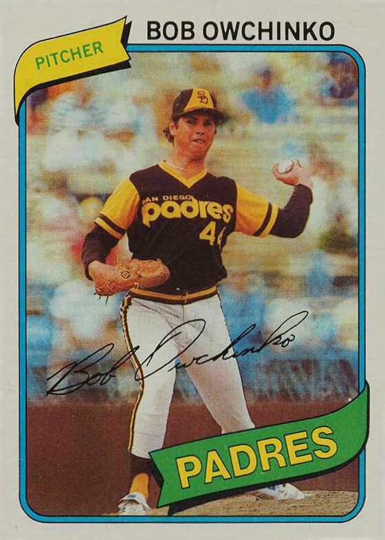 1980 Topps Bob Owchinko #79 Baseball Card