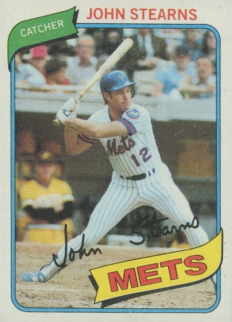 1980 Topps John Stearns #76 Baseball Card