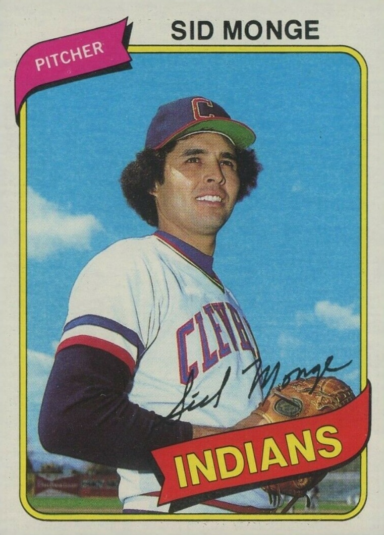 1980 Topps Sid Monge #74 Baseball Card