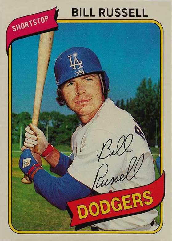 1980 Topps Bill Russell #75 Baseball Card