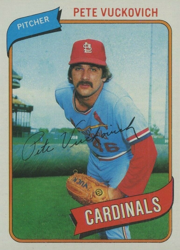 1980 Topps Pete Vuckovich #57 Baseball Card