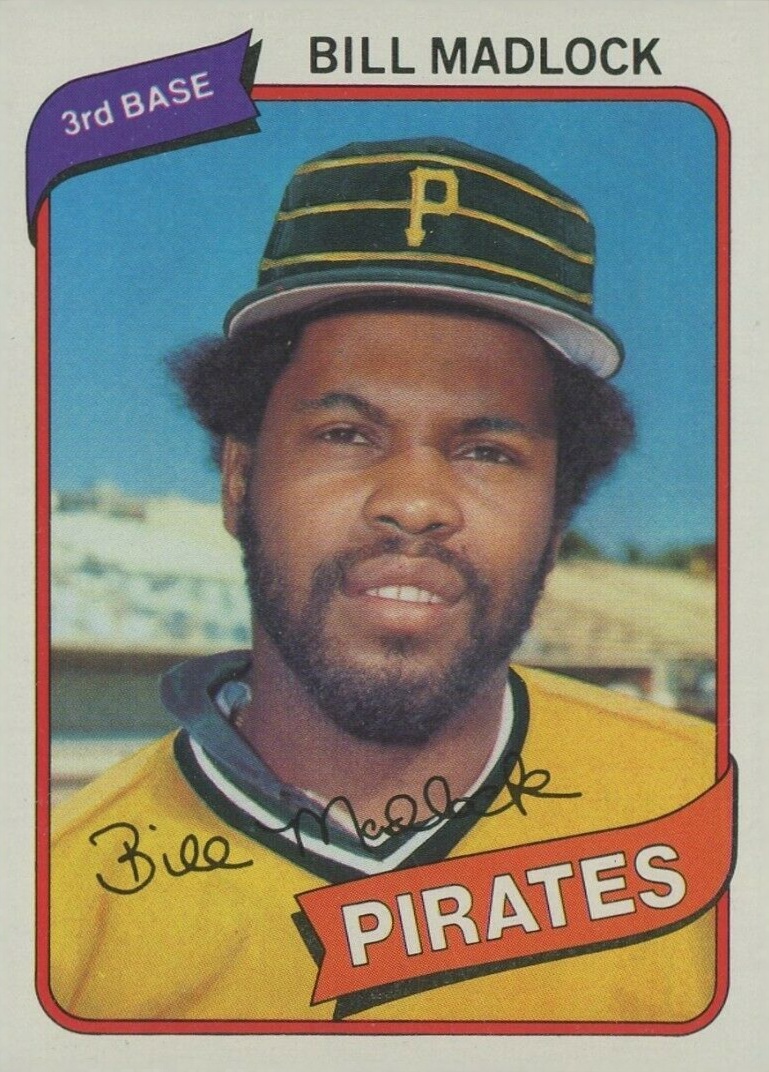 1980 Topps Bill Madlock #55 Baseball Card