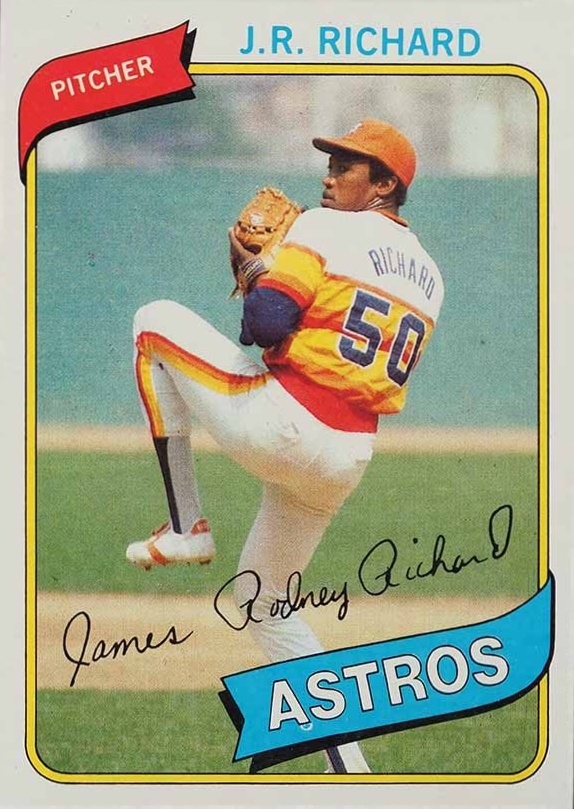 1980 Topps J.R. Richard #50 Baseball Card