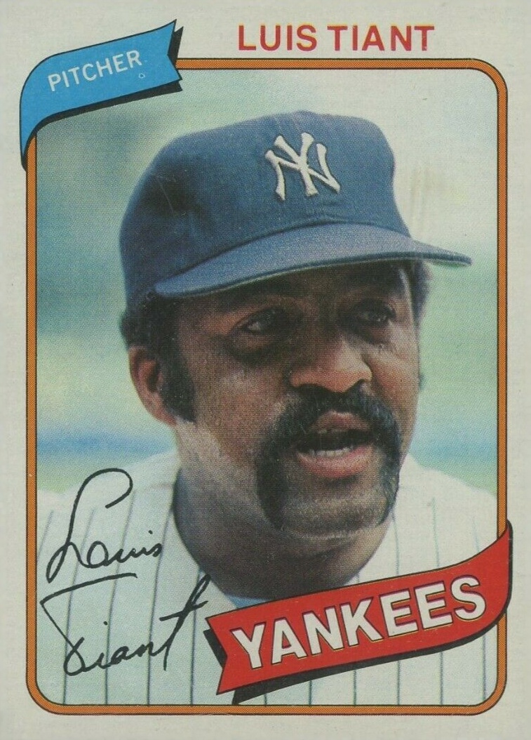 1980 Topps Luis Tiant #35 Baseball Card