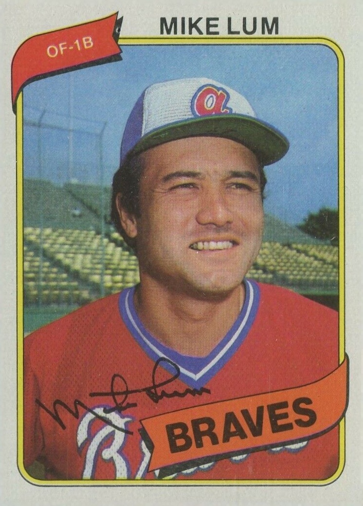 1980 Topps Mike Lum #7 Baseball Card