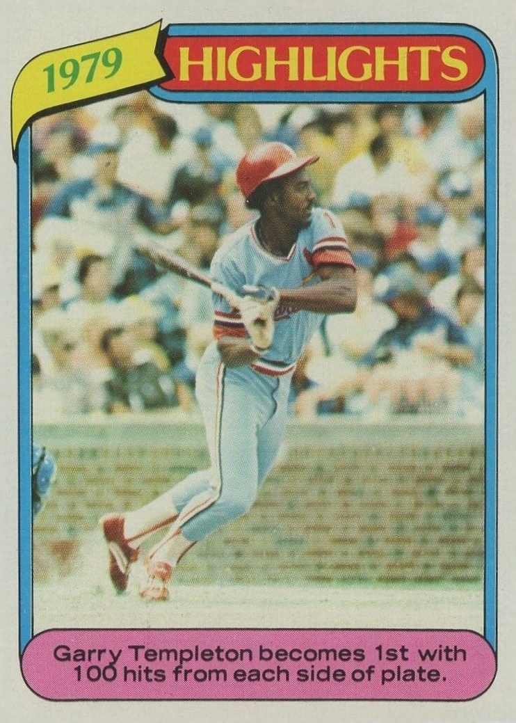 1980 Topps 1979 Highlights #5 Baseball Card