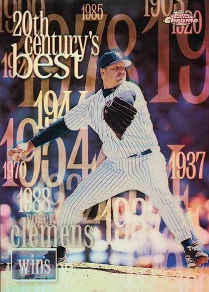 2000 Topps Chrome  Roger Clemens #235 Baseball Card