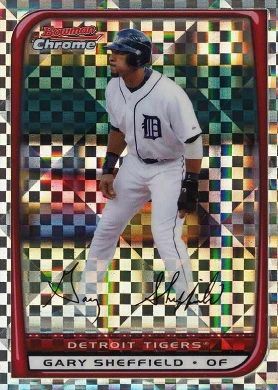 2008 Bowman Chrome Gary Sheffield #152 Baseball Card