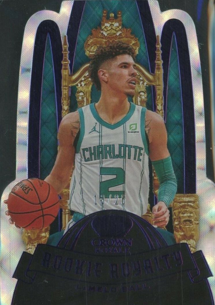 2020 Panini Crown Royale Rookie Royalty LaMelo Ball #10 Basketball Card