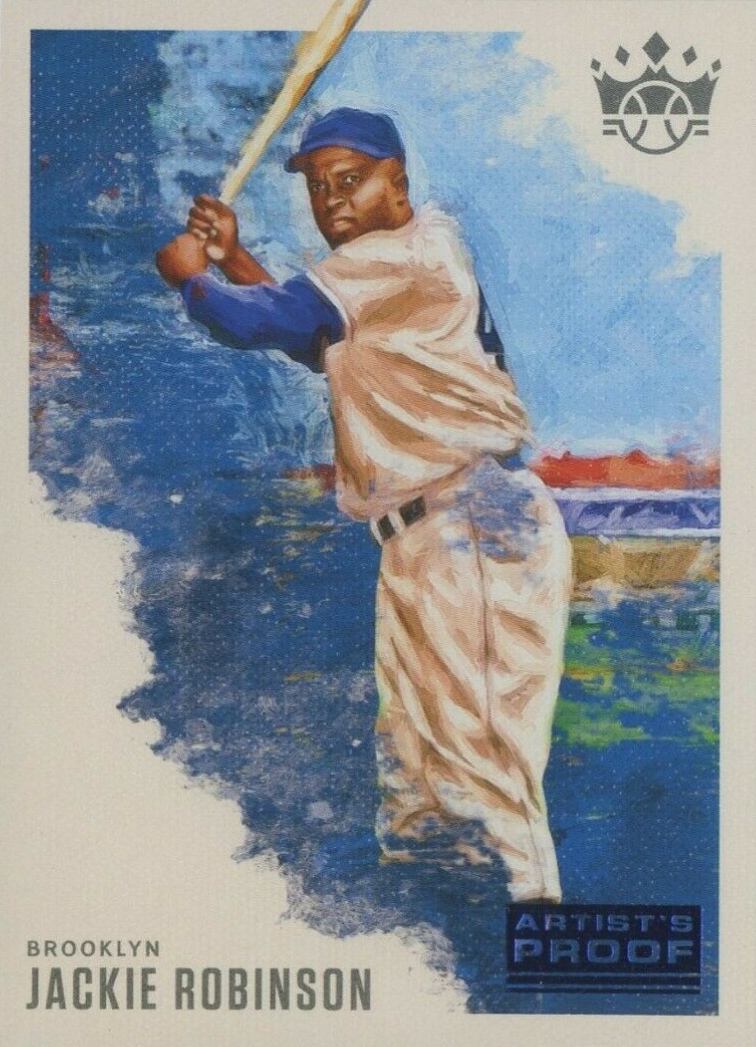 2020 Panini Diamond Kings Jackie Robinson #27 Baseball Card