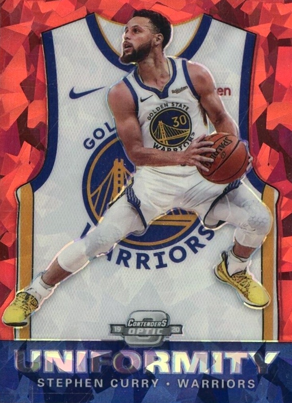 2019 Panini Contenders Optic Uniformity Stephen Curry #33 Basketball Card
