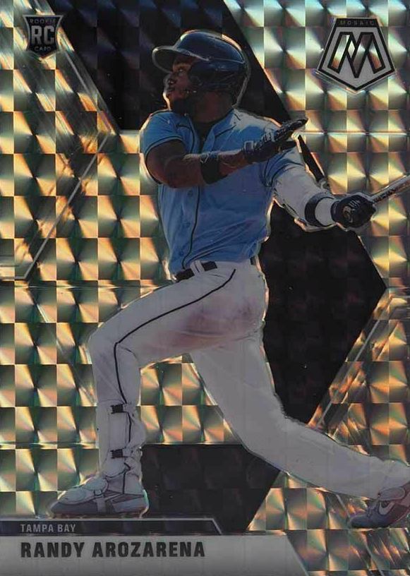 2020 Panini Chronicles Mosaic Randy Arozarena #28 Baseball Card