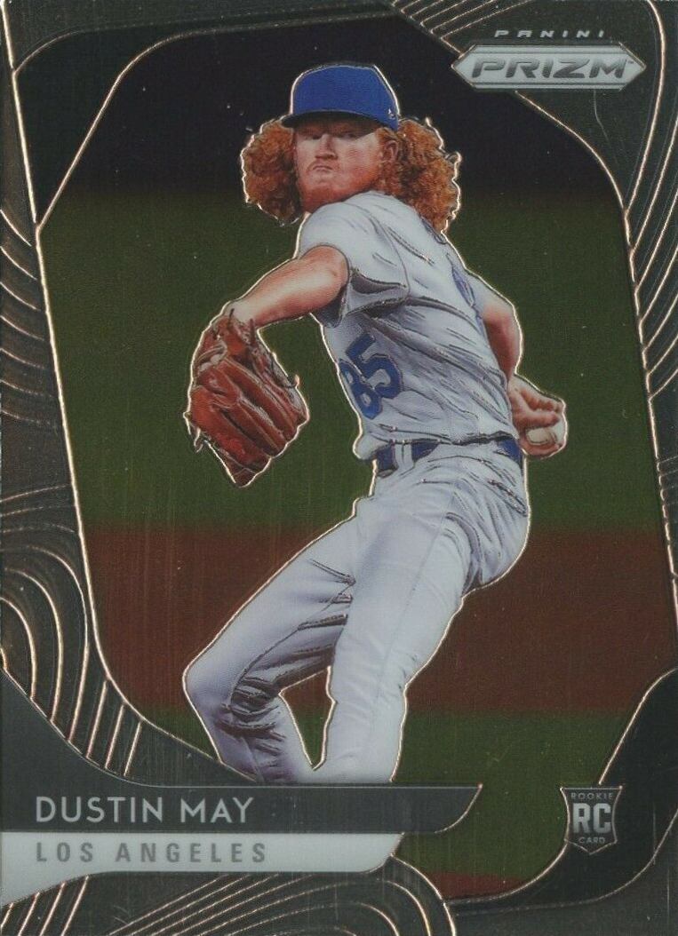2020 Panini Prizm Dustin May #126 Baseball Card
