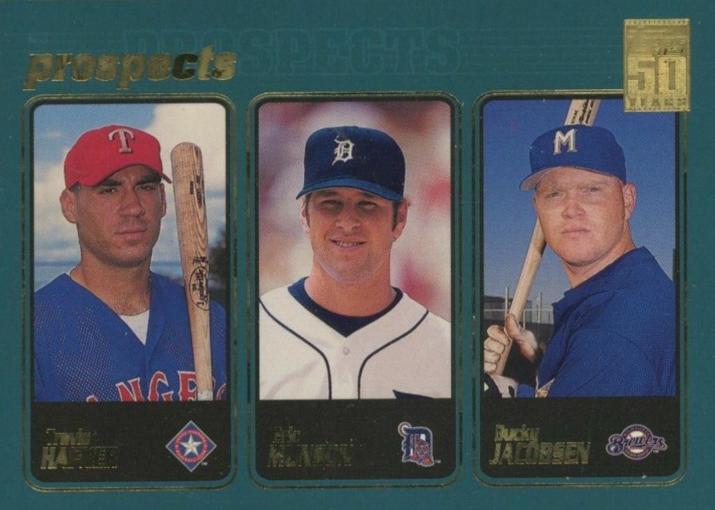 2001 Topps Hafner/Munson/Jacobsen #371 Baseball Card