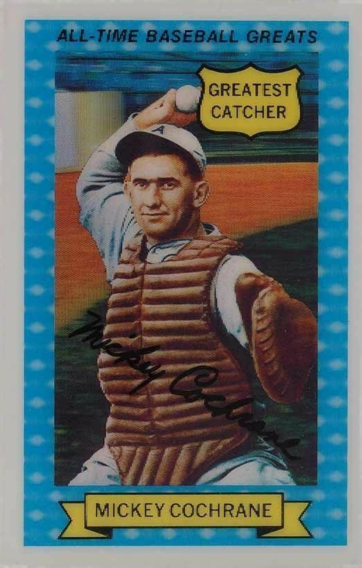 1970 Rold Gold Pretzels Mickey Cochrane #4 Baseball Card