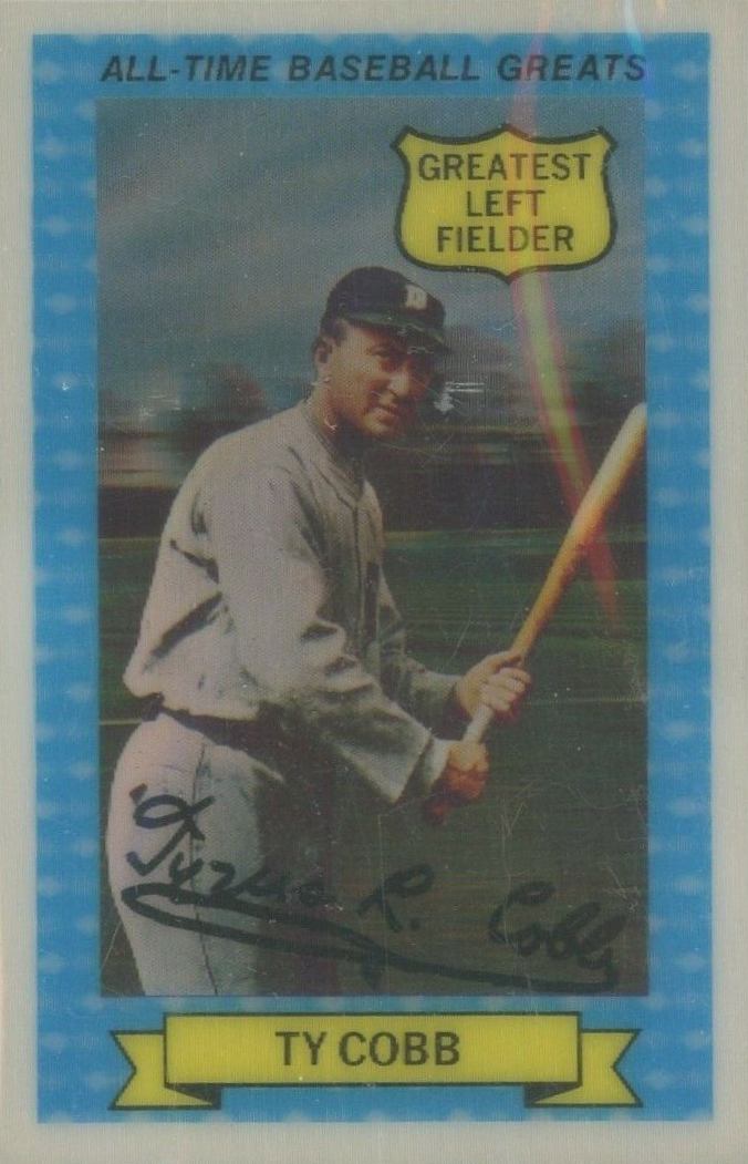1970 Rold Gold Pretzels Ty Cobb #15 Baseball Card