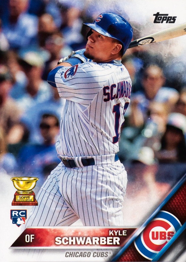 2016 Topps Kyle Schwarber #66 Baseball Card