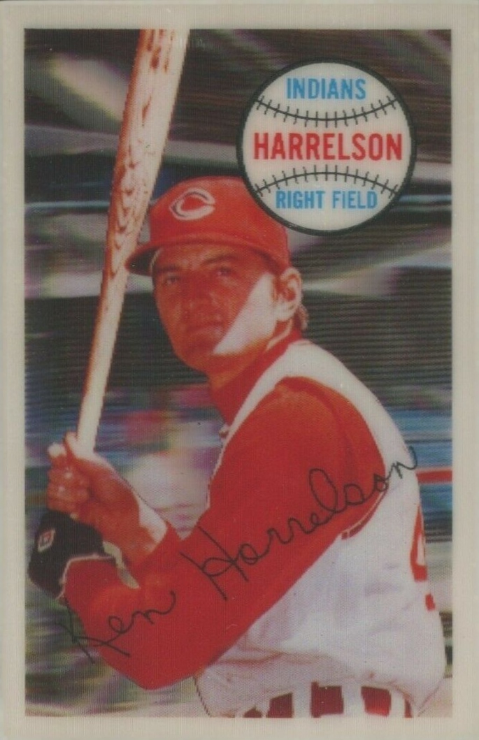 1970 Kellogg's Kelloggs Ken Harrelson #68 Baseball Card