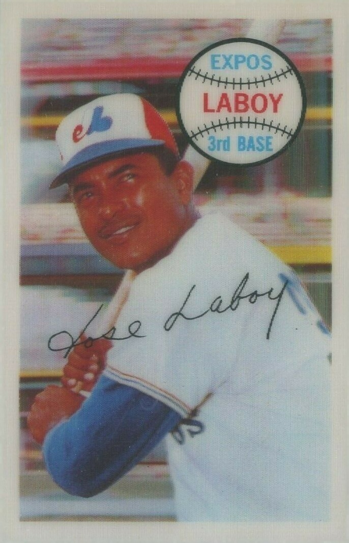 1970 Kellogg's Kelloggs Jose Laboy #66 Baseball Card