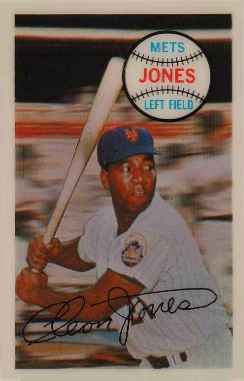 1970 Kellogg's Kelloggs Cleon Jones #3 Baseball Card